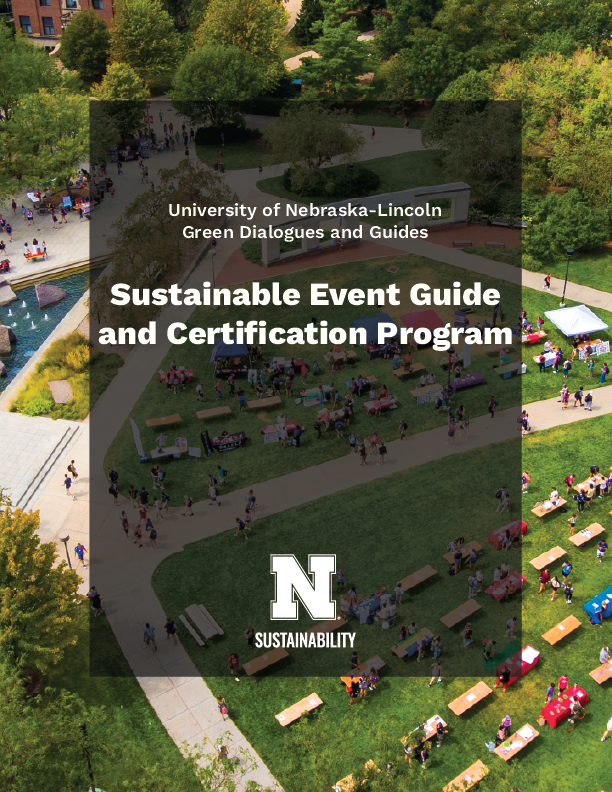 Cover page to the Sustainable Event Guide