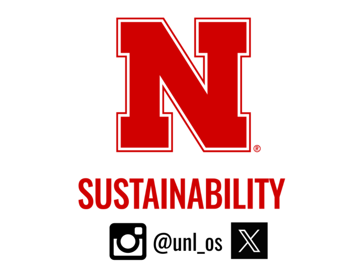 Office of Sustainability social media tag is unl_os