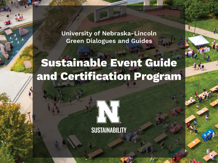 Cover page to the Sustainable Event Guide